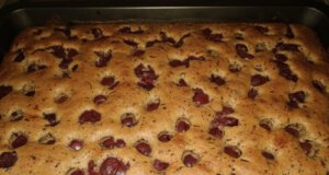Rezept Apfel- oder Pflaumenblechkuchen